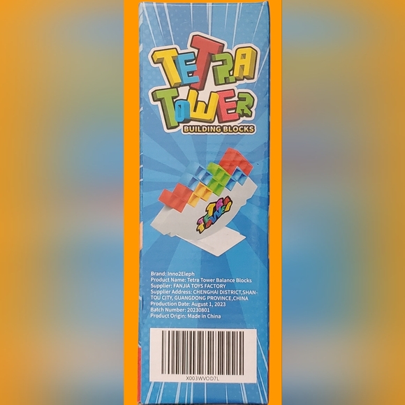 TETRA TOWER - BALANCING BLOCKS ~ Inno2Eleph Balancing Game 48-PCS AGES 5ys+ - Picture 6 of 8